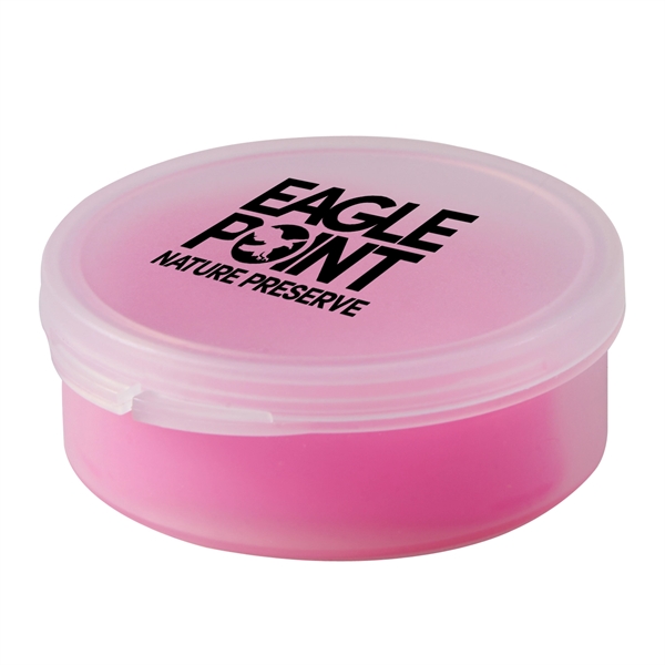 Pink-Purple color option for Reuse It Mood Silicone Straw In Round Case