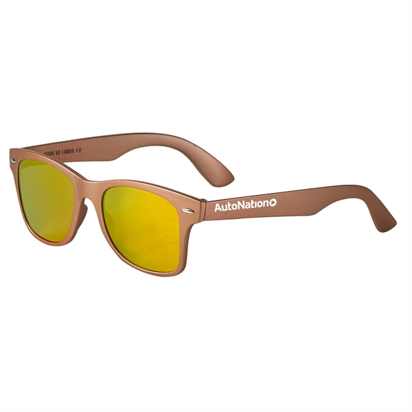 Metallic Gold color option for Metallic Sunglasses