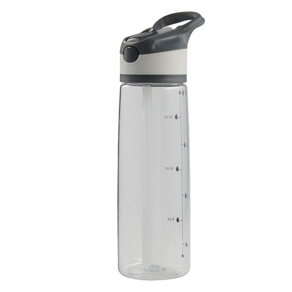Clear color option for Tritan Sports Water Bottle 28 Oz
