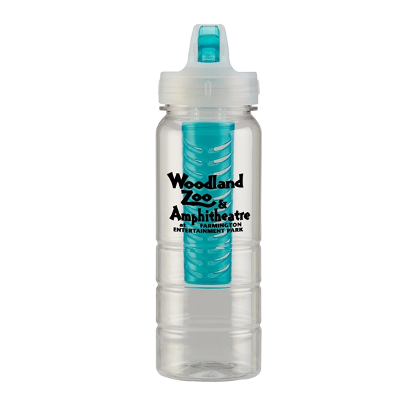 Translucent Aqua color option for 25 Oz. Infusion Water Bottle
