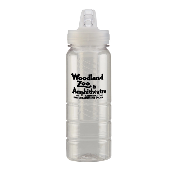 Translucent Clear color option for 25 Oz. Infusion Water Bottle
