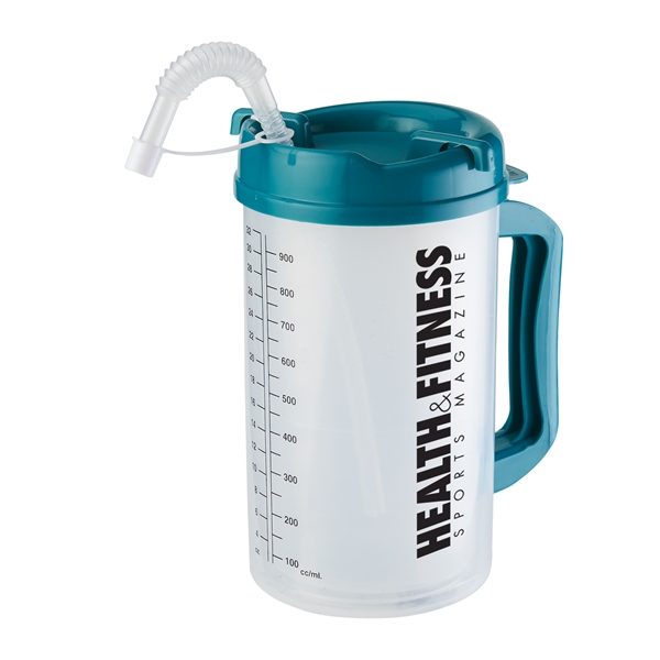 Teal color option for 32oz Measurement Mug
