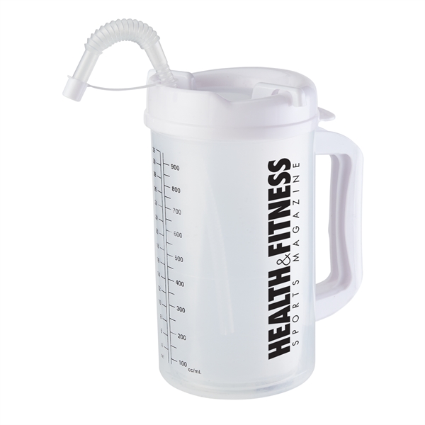 White color option for 32oz Measurement Mug