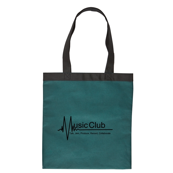 Hunter Green color option for Value Tote Bag   14" X 13 1/4"