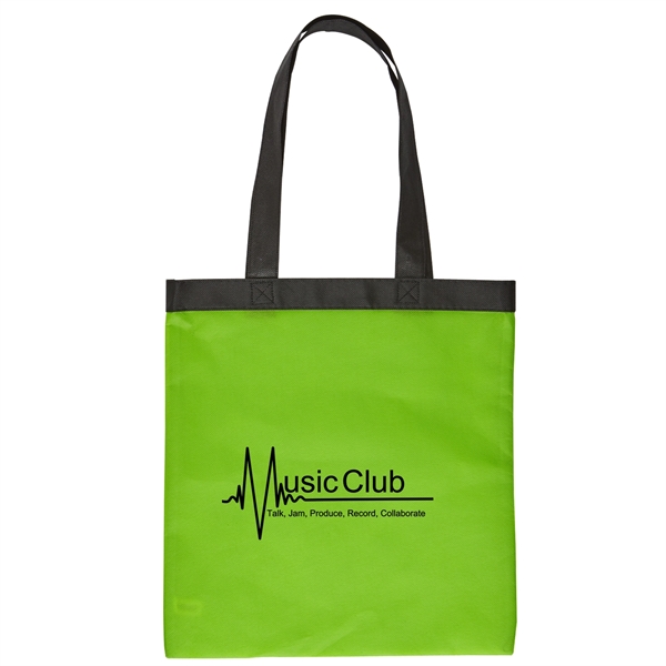 Lime color option for Value Tote Bag   14" X 13 1/4"