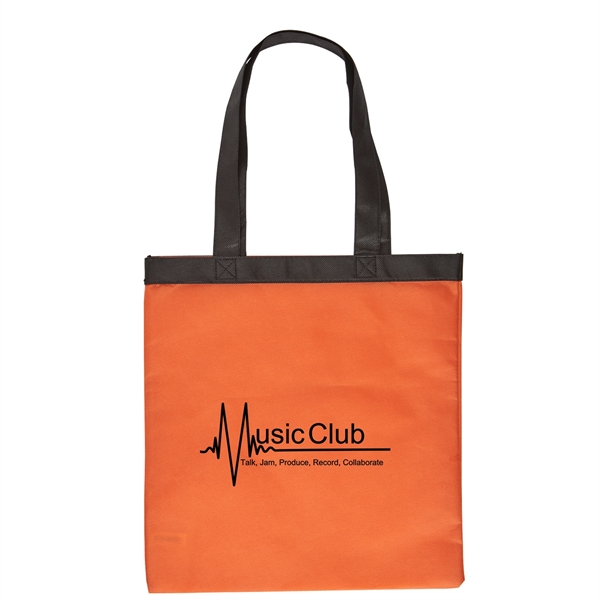 Orange color option for Value Tote Bag   14" X 13 1/4"