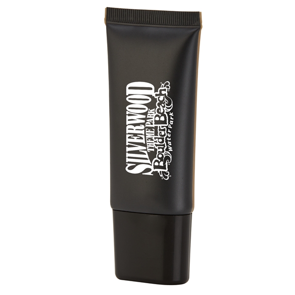 Black color option for 1 Oz. Spf 30 Sunscreen Squeeze Tube