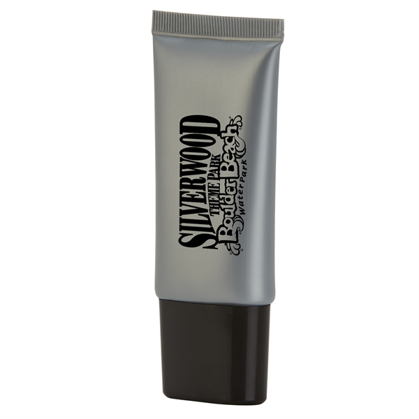 Silver color option for 1 Oz. Spf 30 Sunscreen Squeeze Tube