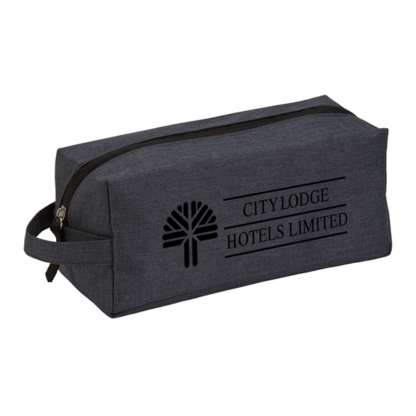 Black color option for Heathered Dopp Kit