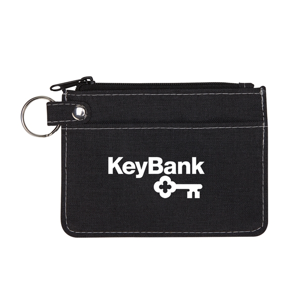 Black color option for Heathered Card Wallet