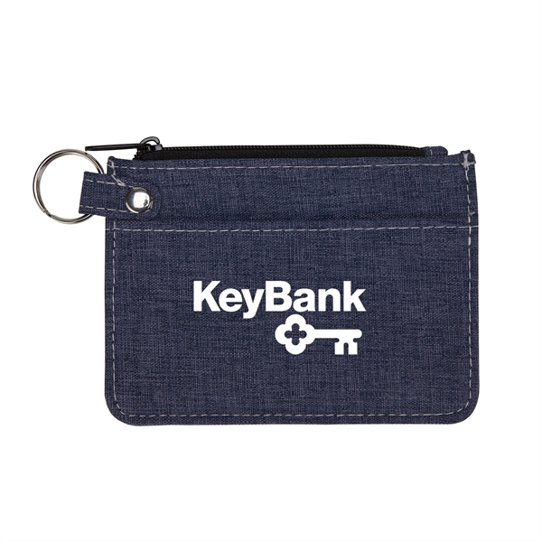 Blue color option for Heathered Card Wallet