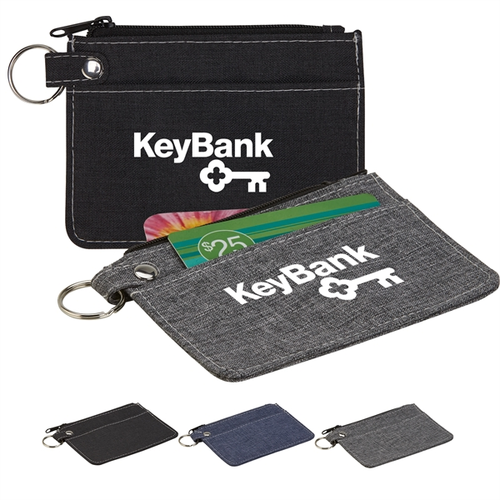 Main photo of Heathered Card Wallet