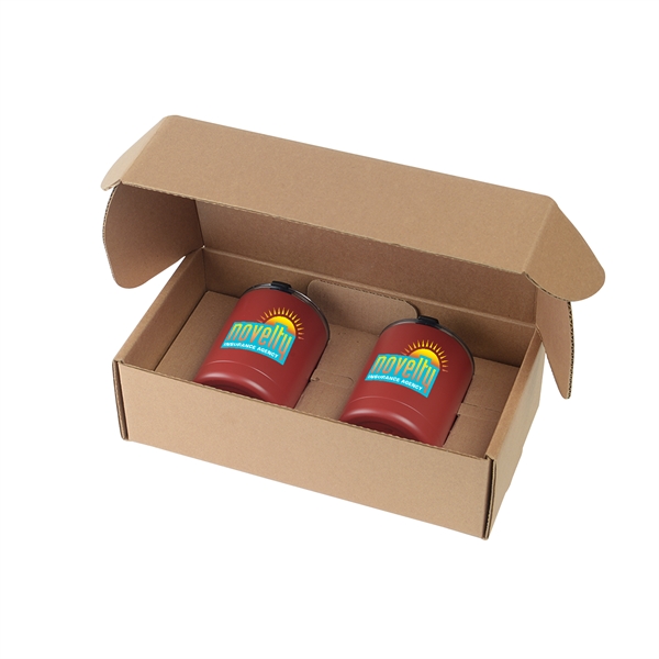 Red color option for 10 Oz. Low Ball Tumber Gift Set