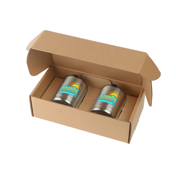 Silver color option for 10 Oz. Low Ball Tumber Gift Set