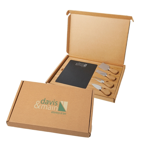 Main photo of Slate Charcuterie Board Gift Set