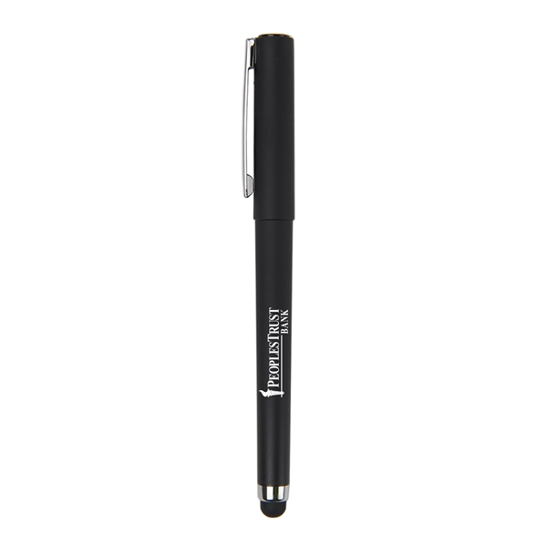Black-Chrome color option for Glendale Vgc Stylus Gel Pen