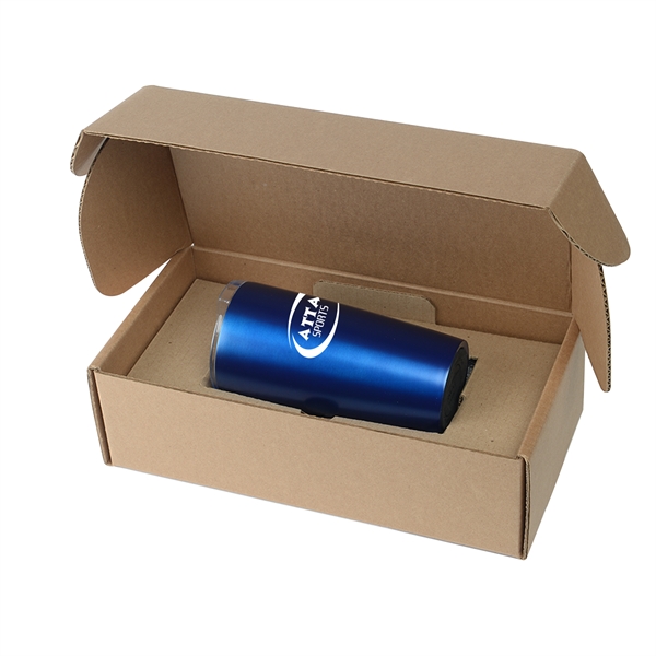 Matte Metallic Blue color option for 20 Oz Everest Stainless Steel Insulated Tumbler With Box