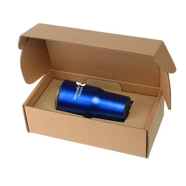 Matte Blue color option for 20 Oz Denali Tumbler With Gift Box