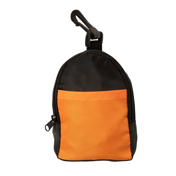 Black-Orange color option for Mini Backpack First Aid Kit