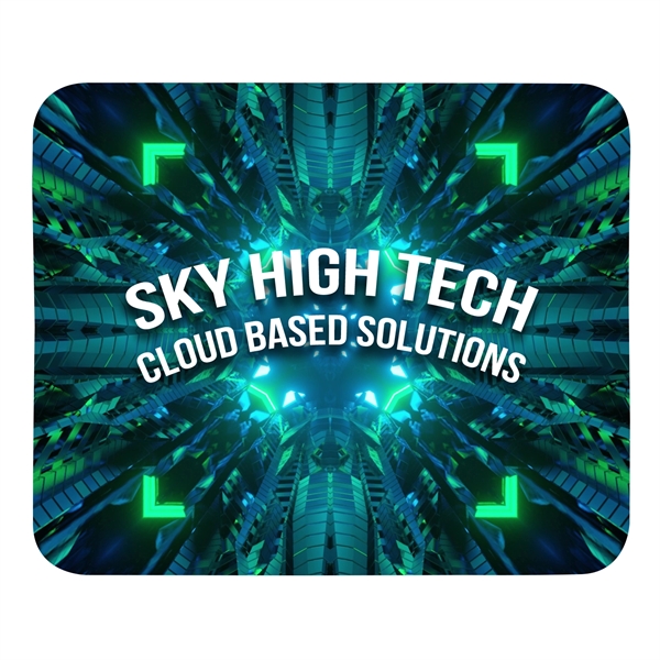 White color option for Sublimated Mouse Pad