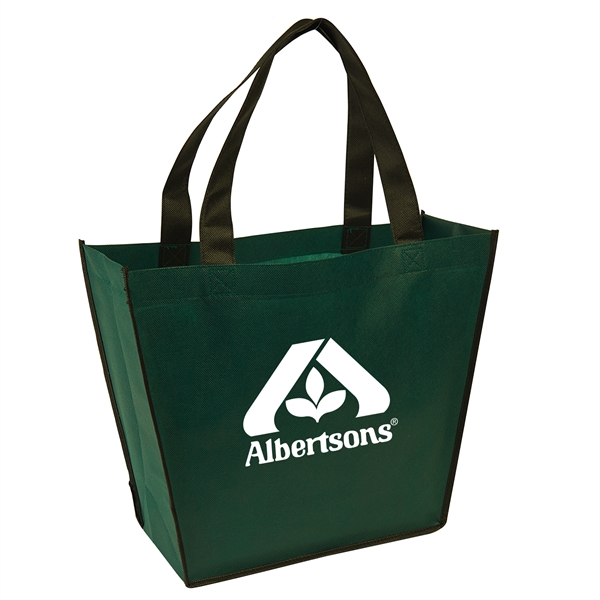 Hunter Green color option for Trapezoid Shape Tote Bag