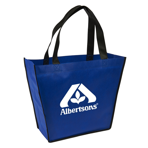 Royal Blue color option for Trapezoid Shape Tote Bag