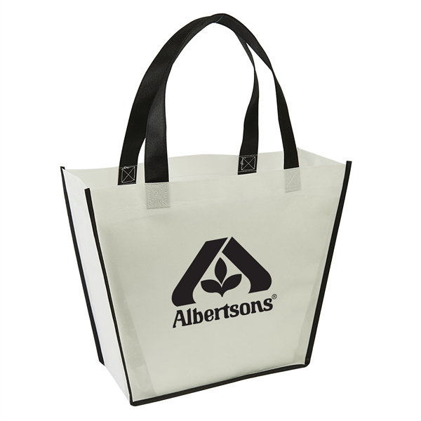 White color option for Trapezoid Shape Tote Bag