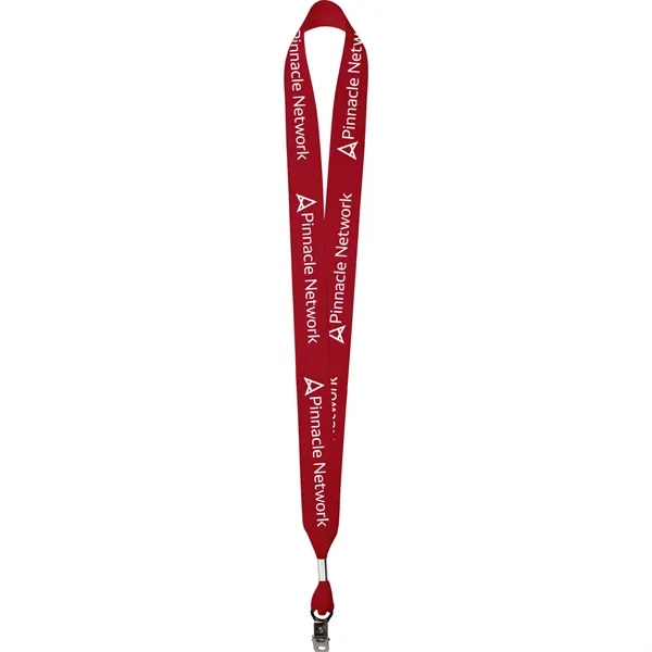 Red 187 color option for 7 And 8" Fields Super Value Lanyard