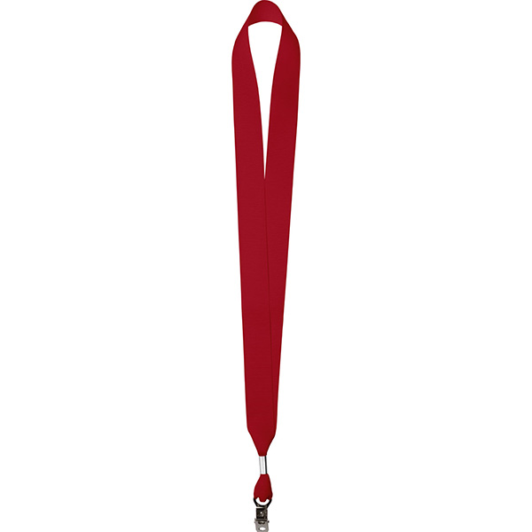 Red color option for 7 And 8" Fields Super Value Lanyard