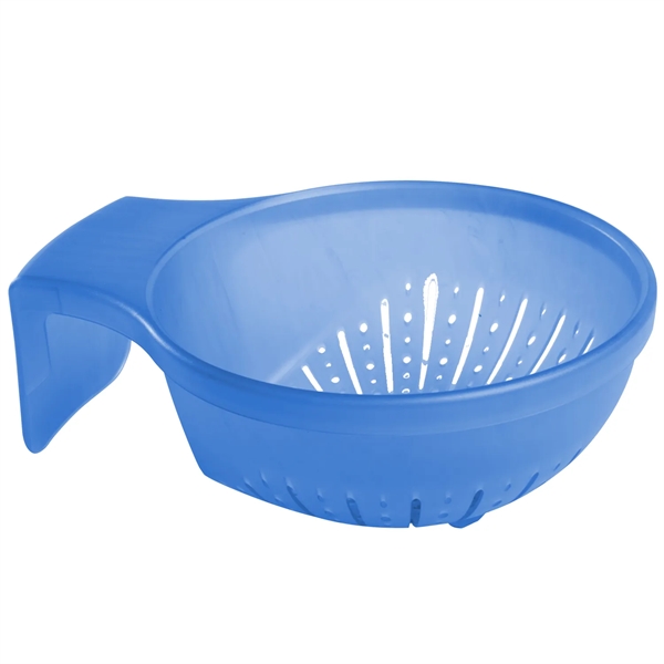 Translucent Blue color option for Over The Sink Strainer