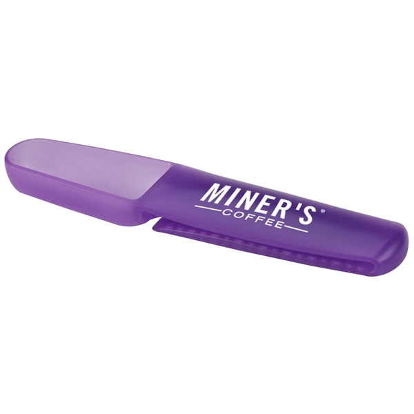 Translucent Purple color option for Measure Up Coffee Scoop'n Clip