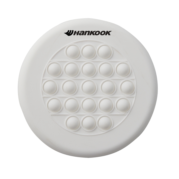 White color option for Silicone Pop It Stress Reliever Flyer