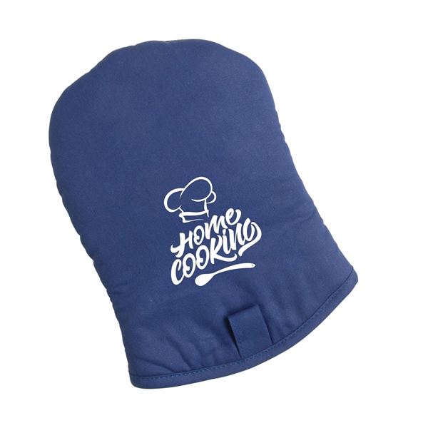 Royal Blue color option for Rpet Easy On Ad Oven Mitt