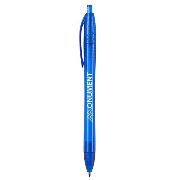 Translucent Blue color option for Pasadena Recycled Rpet Pen