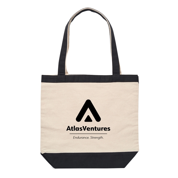 Black color option for 10 Oz Cotton Canvas Tote Bag
