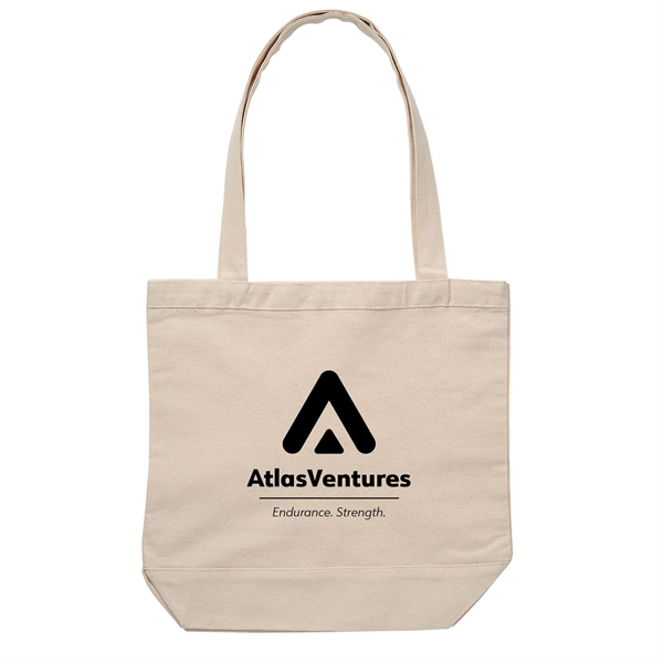 Natural color option for 10 Oz Cotton Canvas Tote Bag