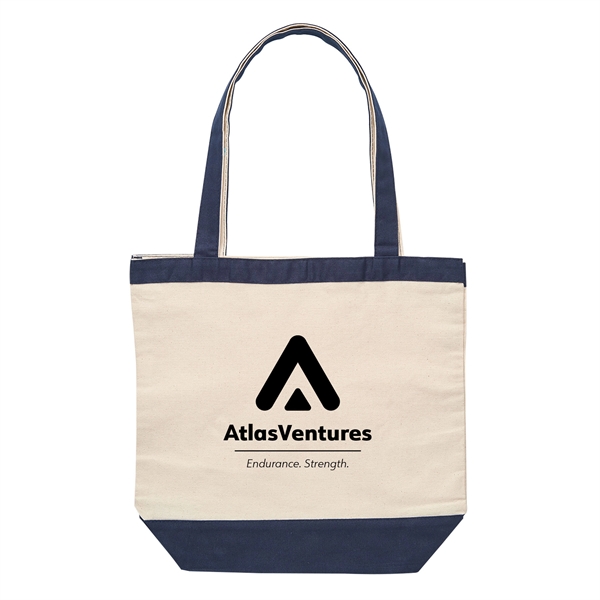 Navy Blue color option for 10 Oz Cotton Canvas Tote Bag