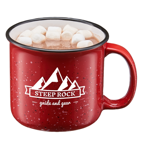 Main photo of 15 Oz. Speckle It Ceramic Camping Mug