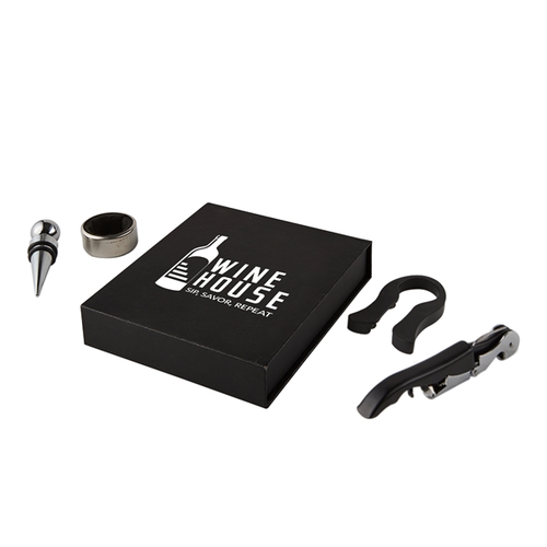 Main photo of 4 Piece Wine Tool Set