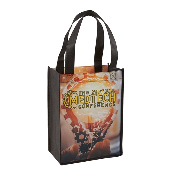 Black color option for Sublimated Mini Tote (2 Sided)