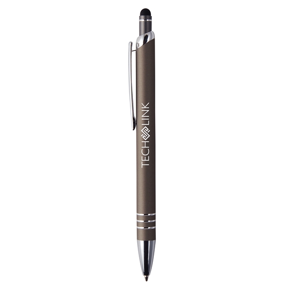 Gunmetal color option for Venice Velvet Touch Aluminum Stylus Pen