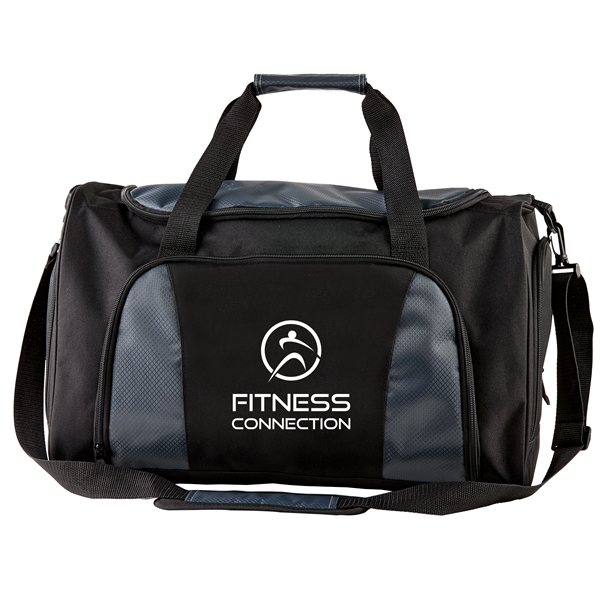 Black-Gray color option for Travel Duffel Bag