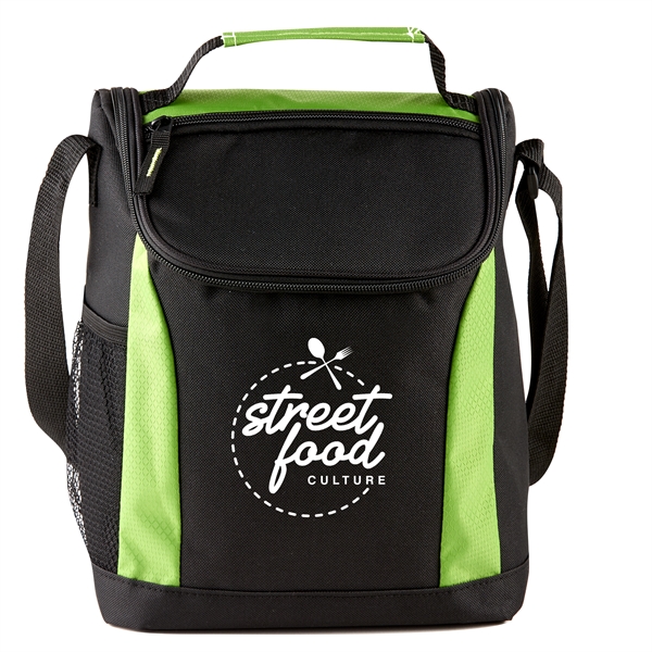 Black-Lime color option for Insulated Lunch Bag Cooler