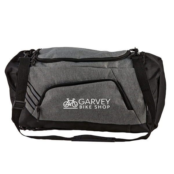 Black-Gray color option for Duffel Bag