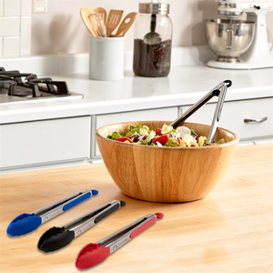 Photo of 12" Silicone Tongs