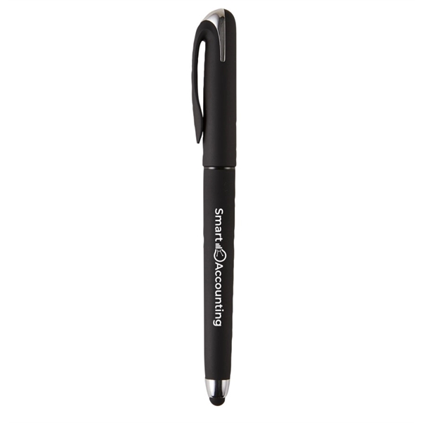 Metallic Black color option for Stylus Gel Pen   Pacifica Velvet Touch Vgc
