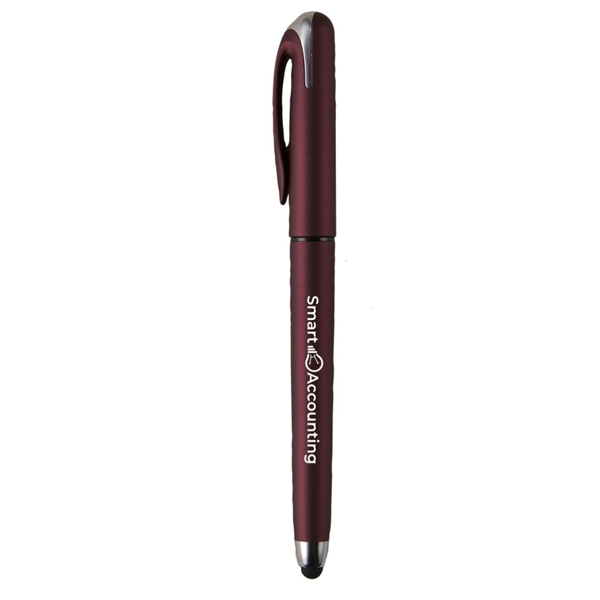 Metallic Red color option for Stylus Gel Pen   Pacifica Velvet Touch Vgc