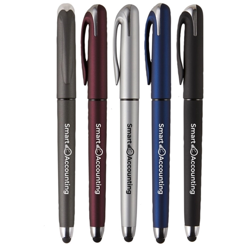 Main photo of Stylus Gel Pen   Pacifica Velvet Touch Vgc