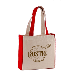 Photo of 10 Oz. Cotton Canvas Tote Bag   12" X 12" X 4 1/2"