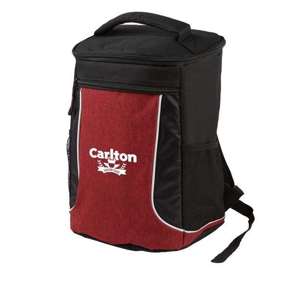 Red-Black color option for Insulated Backpack Cooler